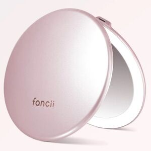 Fancii Rose Gold Taylor Compact Mirror with LED Light